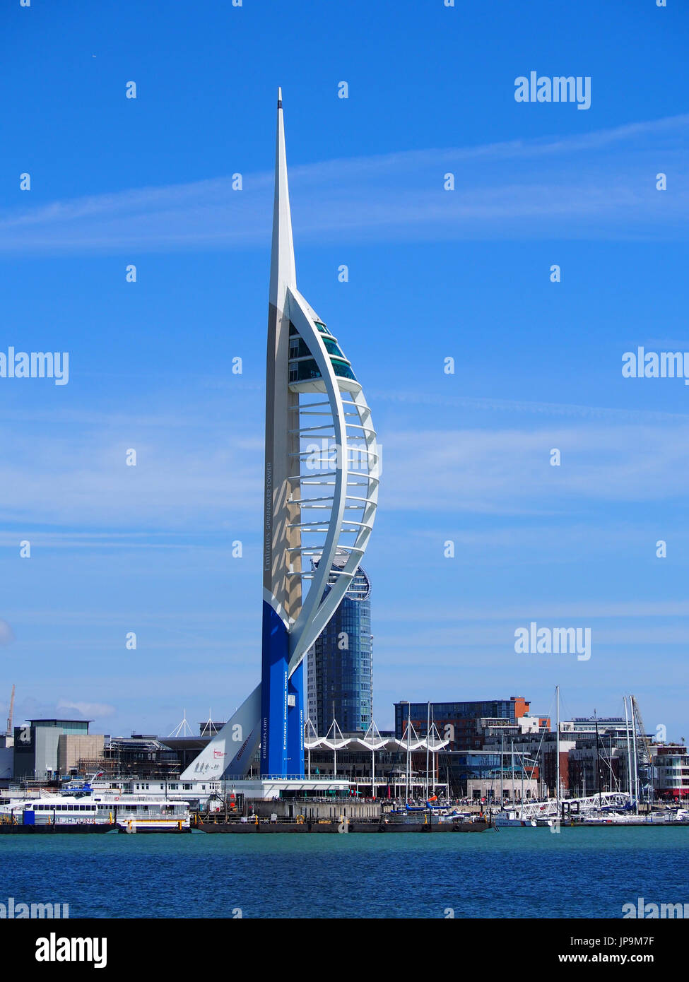 The Emirates Spinnaker Tower, Portsmouth, England Stock Photo