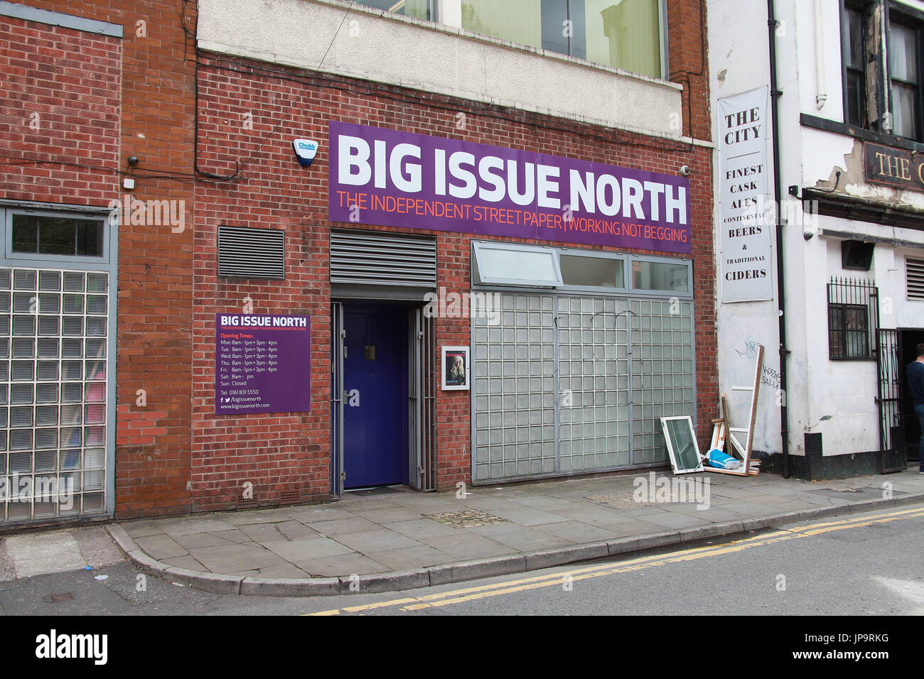 Big Issue North building in Manchester Stock Photo