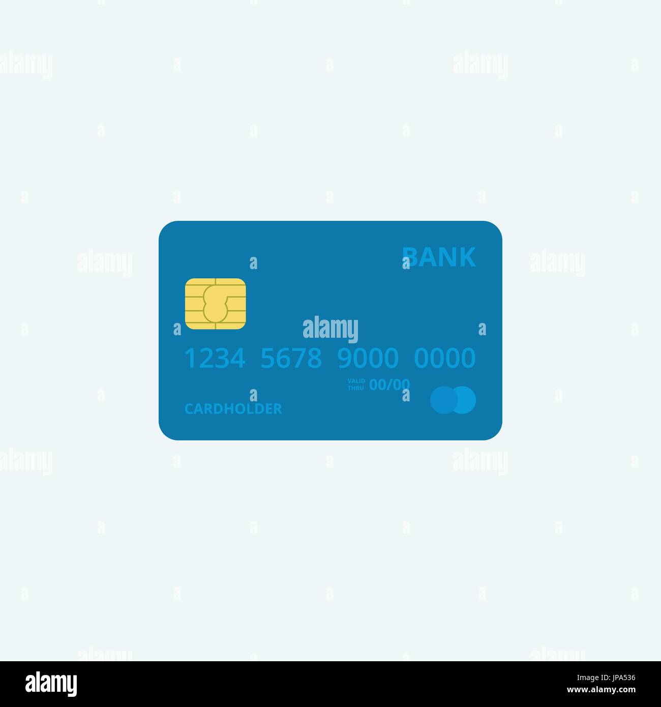 Credit Card Icon. Stock Vector