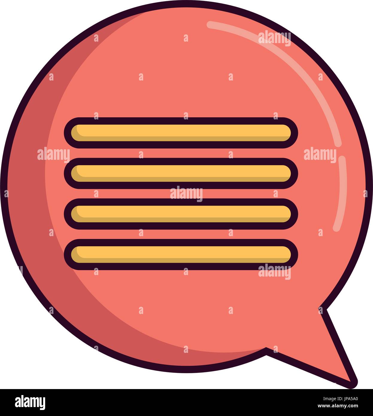speech bubble icon over white background vector illustration Stock ...
