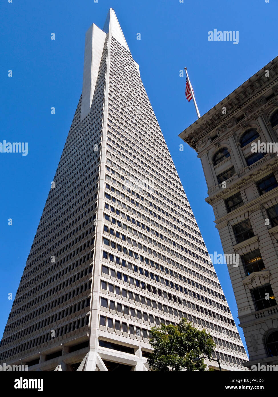 Transamerica Building, San Francisco, California, USA Stock Photo