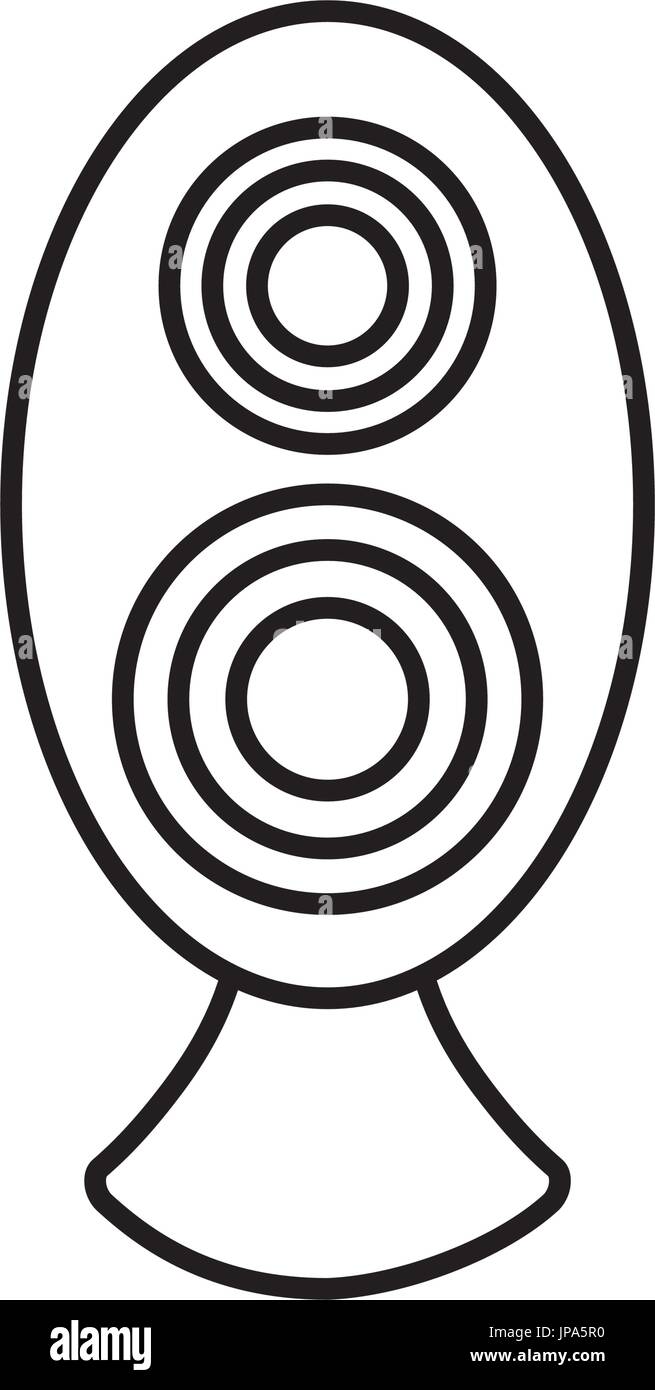 sound speaker icon over white background vector illustration Stock ...