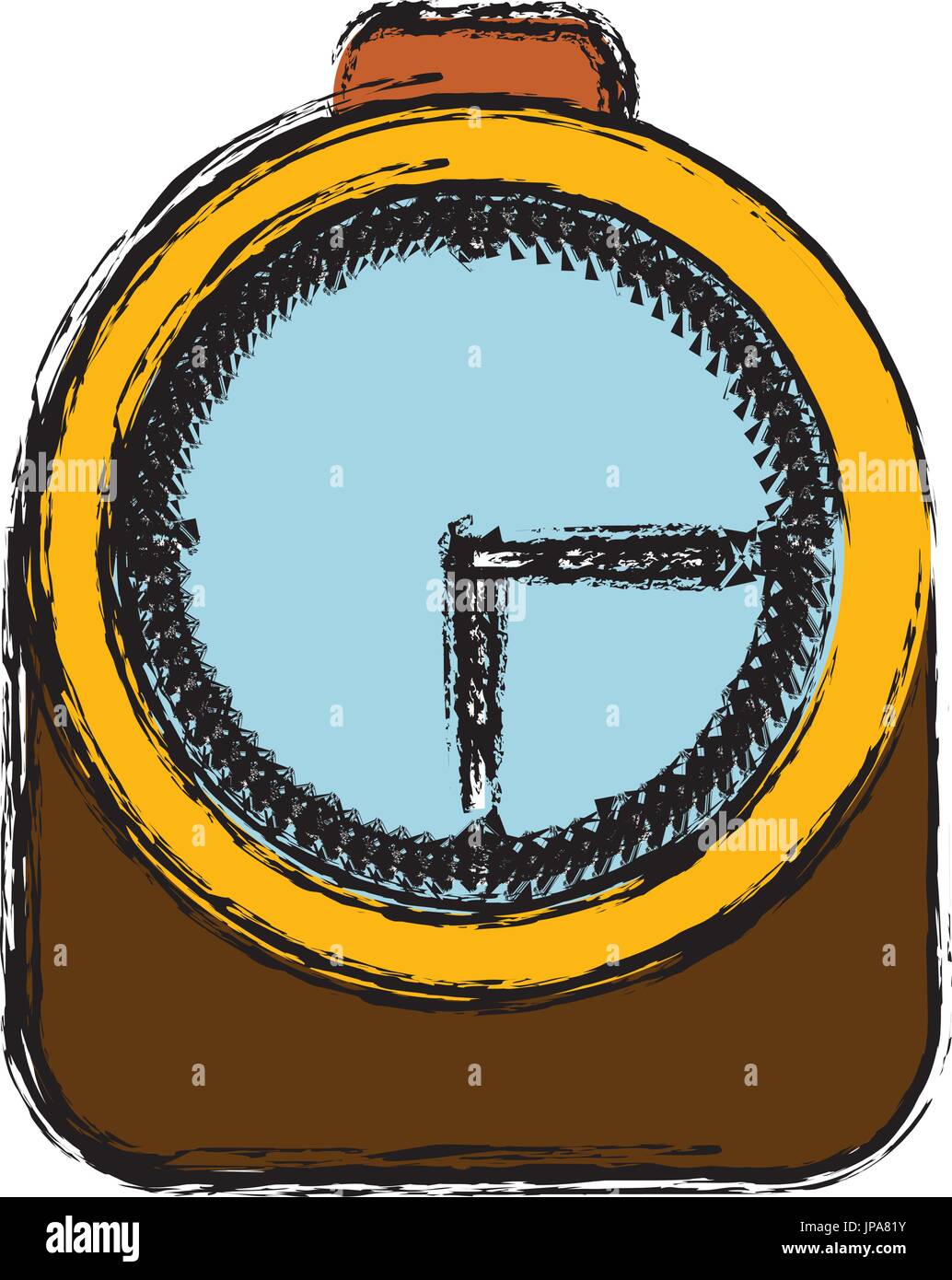vintage clock icon Stock Vector Image & Art - Alamy