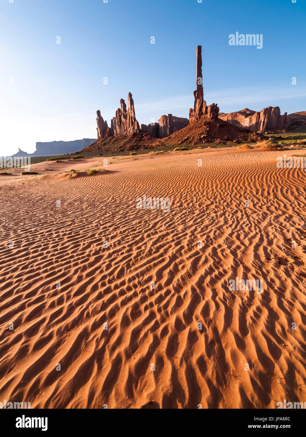 Monument Valley National Park Stock Photo