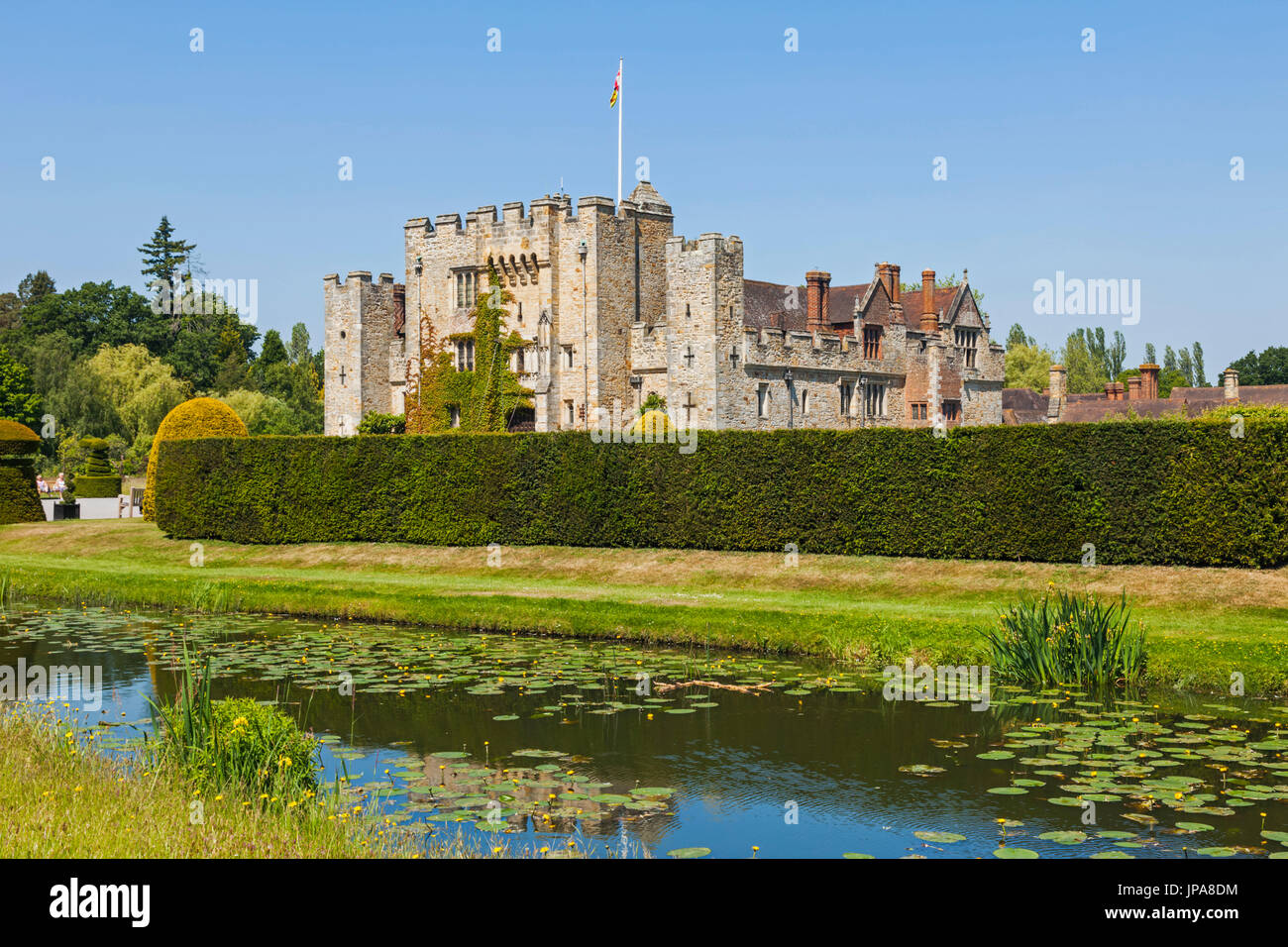 England, Kent, Hever, Hever Castle Stock Photo