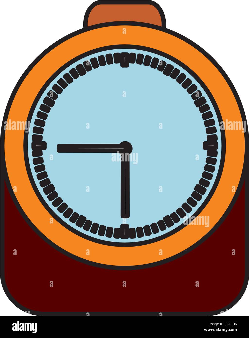 vintage clock icon Stock Vector Image & Art - Alamy