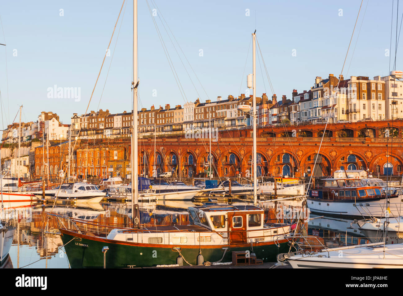 England, Kent, Ramsgate, Ramsgate Marina Stock Photo Alamy