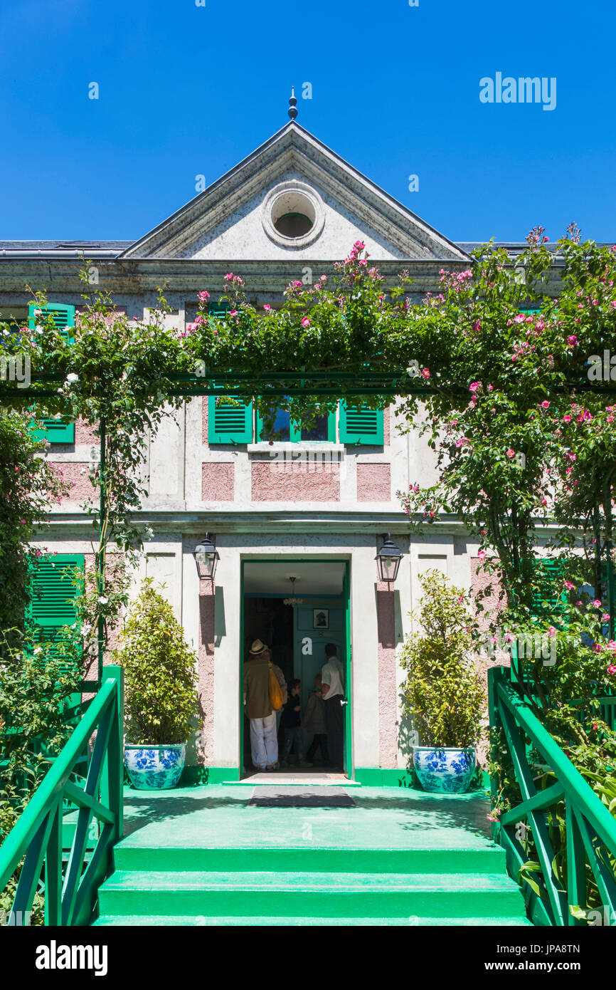 France, Normandy, Giverny, Monet's House and Garden Stock Photo