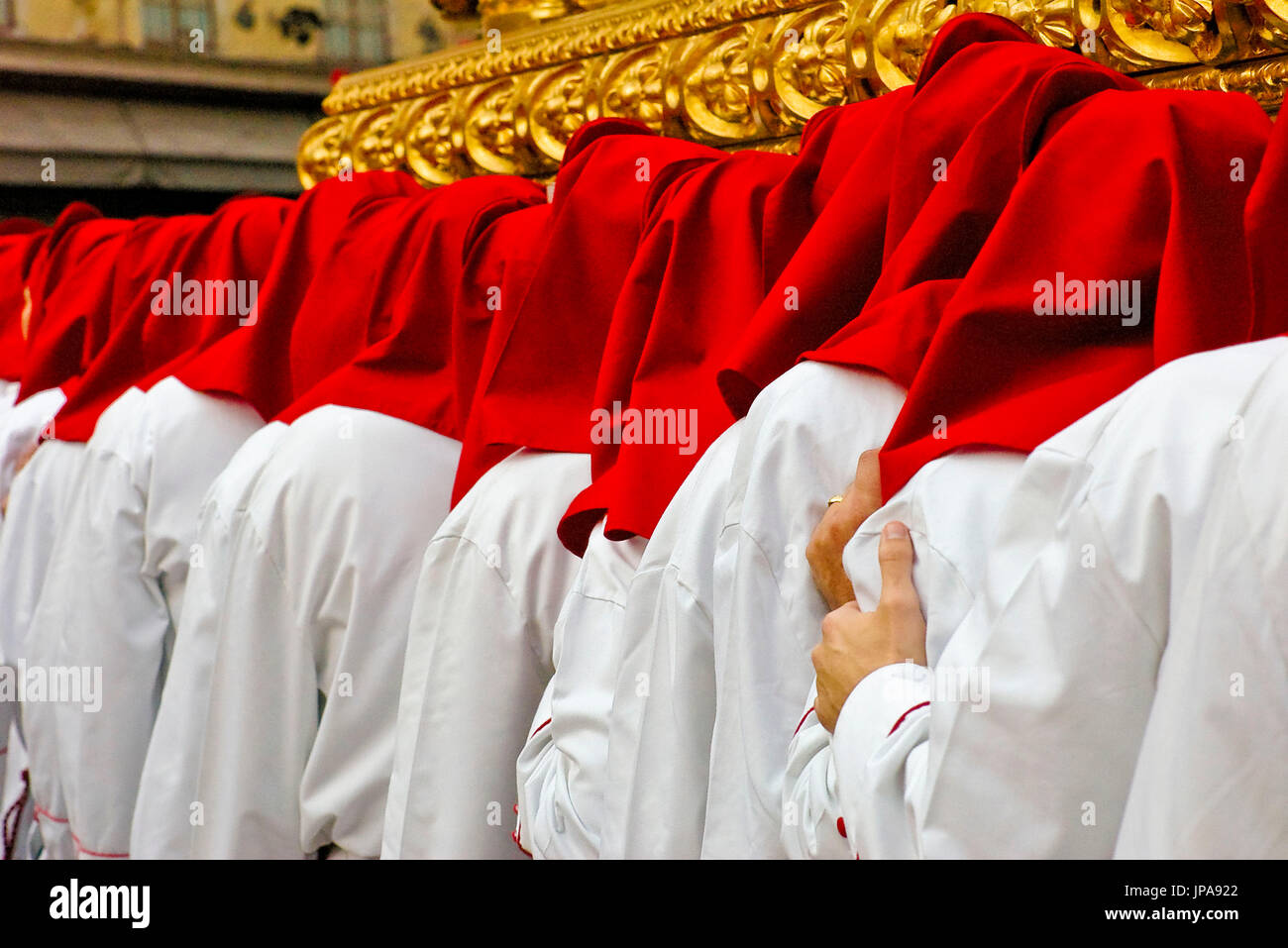 Holy Week Foot Procession Holy week procession hi-res stock photography and images - Alamy