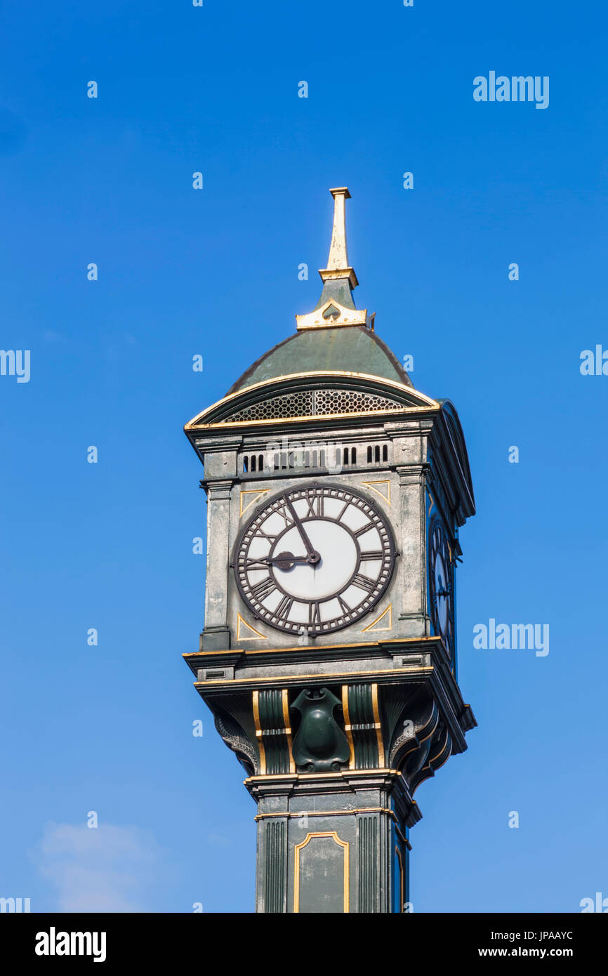 England, West Midlands, Birmingham, The Jewellery Quarter, Chamberlain Clock Stock Photo