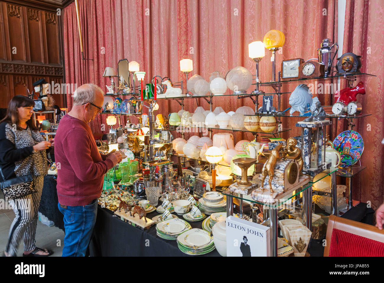 England, London, Greenwich, Eltham, Eltham Palace, Art Deco Antique