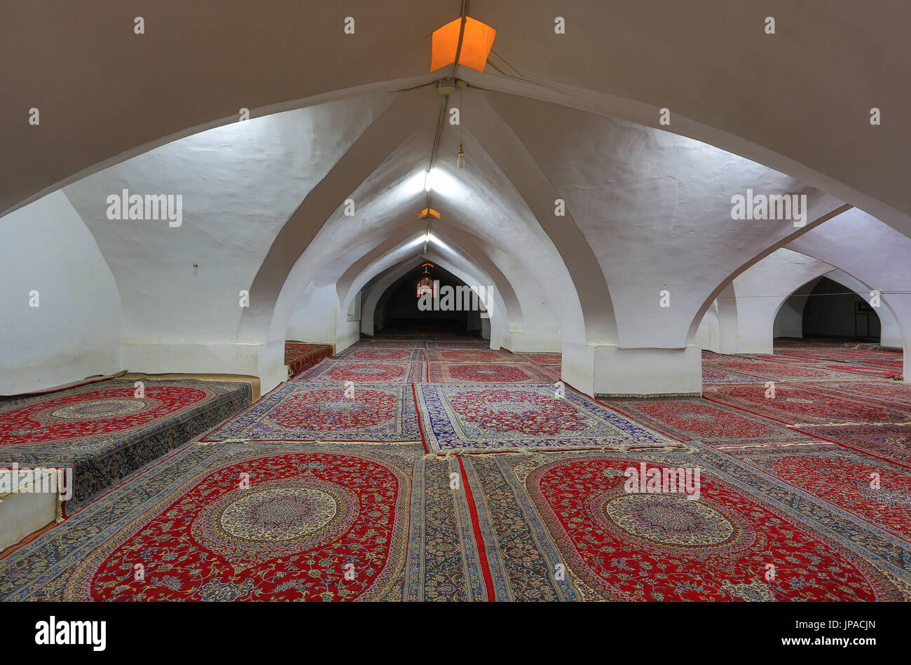 Iran, Esfahan City, Masjed-e Jame (Friday Mosque) UNESCO, World Heritage, UNESCO World Heritage, North Iwan Stock Photo