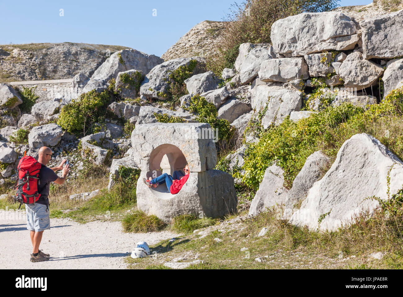 Portland stone quarry dorset hires stock photography and images Alamy