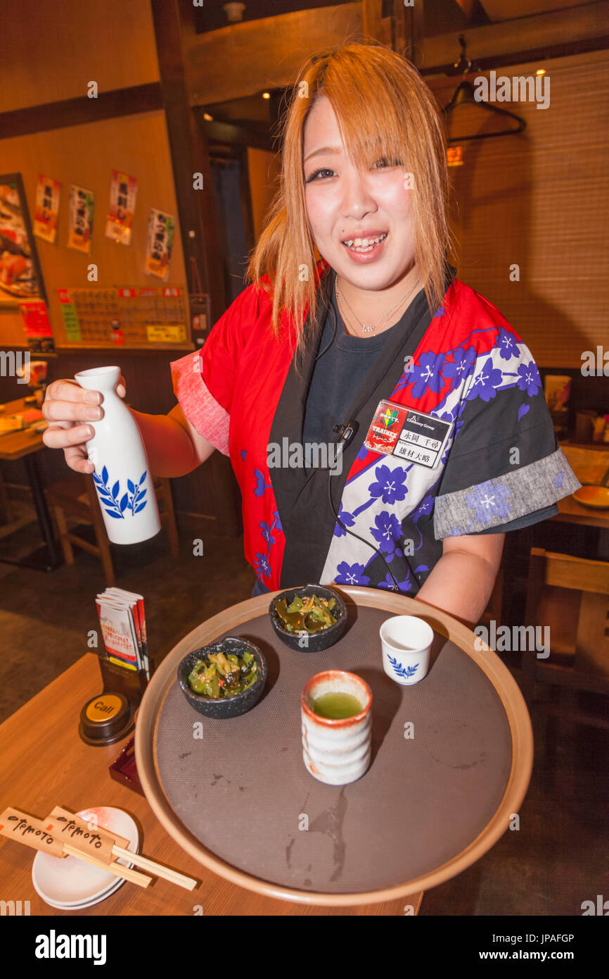 Japanese waitress hires stock photography and images Alamy