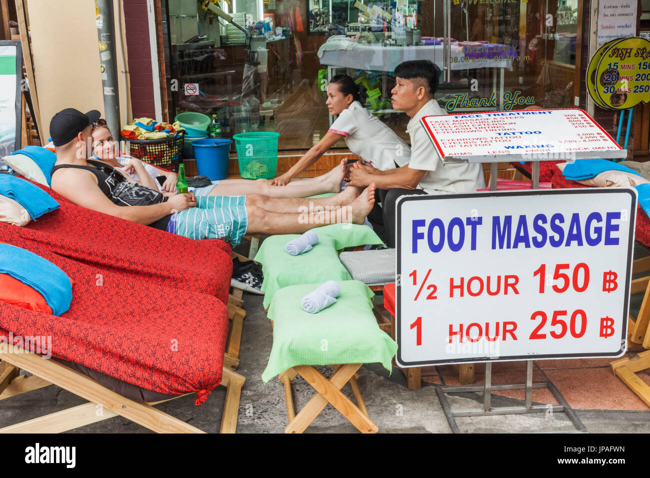 Thai Massage Bangkok Thailand High Resolution Stock Photography and Images Alamy