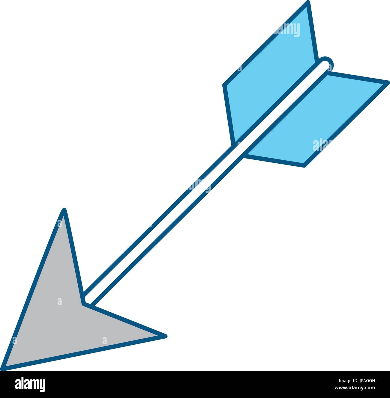 Bow arrow isolated Stock Vector Image & Art - Alamy