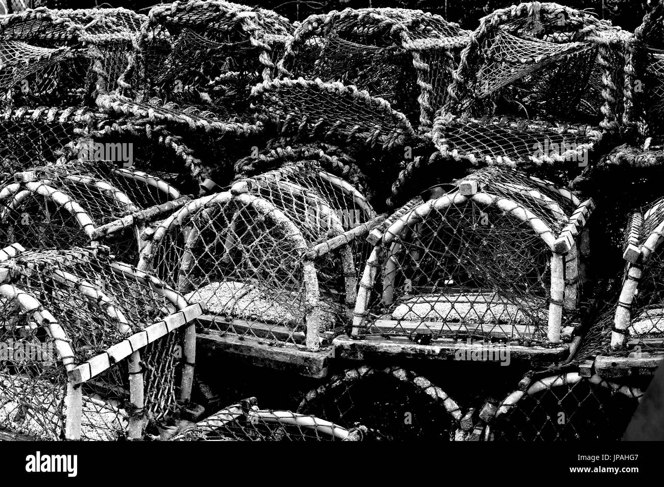 Stacked traps hires stock photography and images Alamy