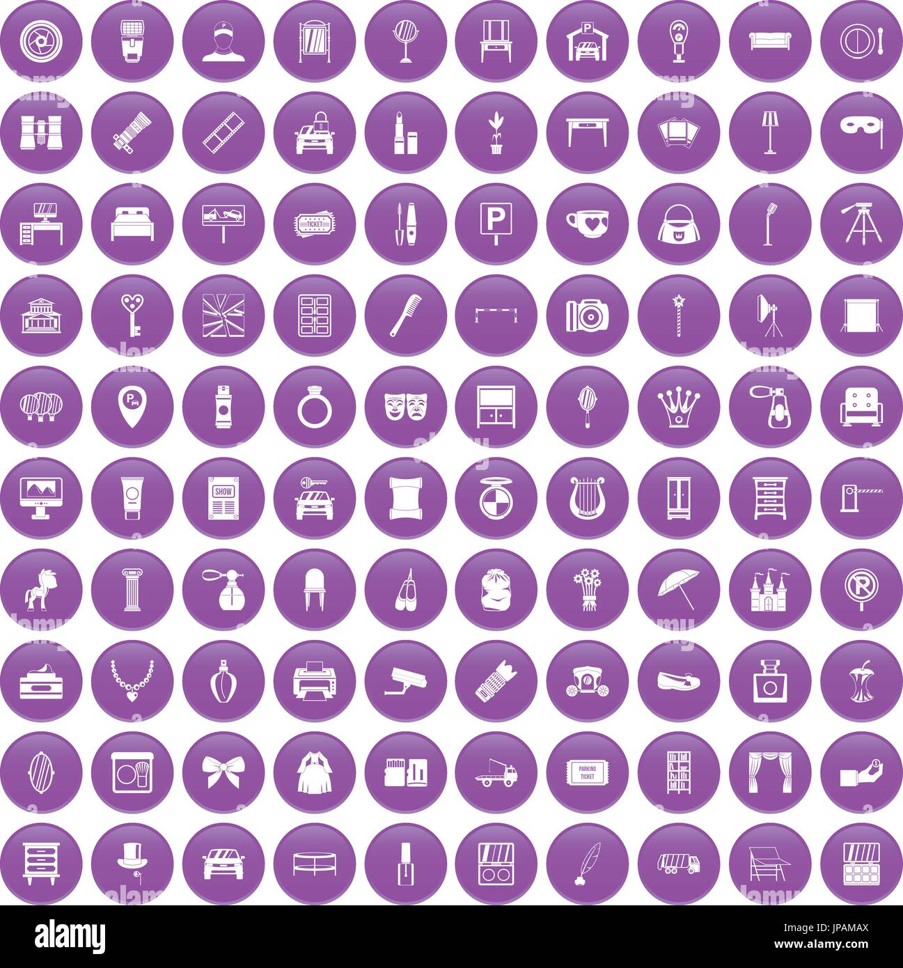 Purple dress sofa Stock Vector Images - Alamy
