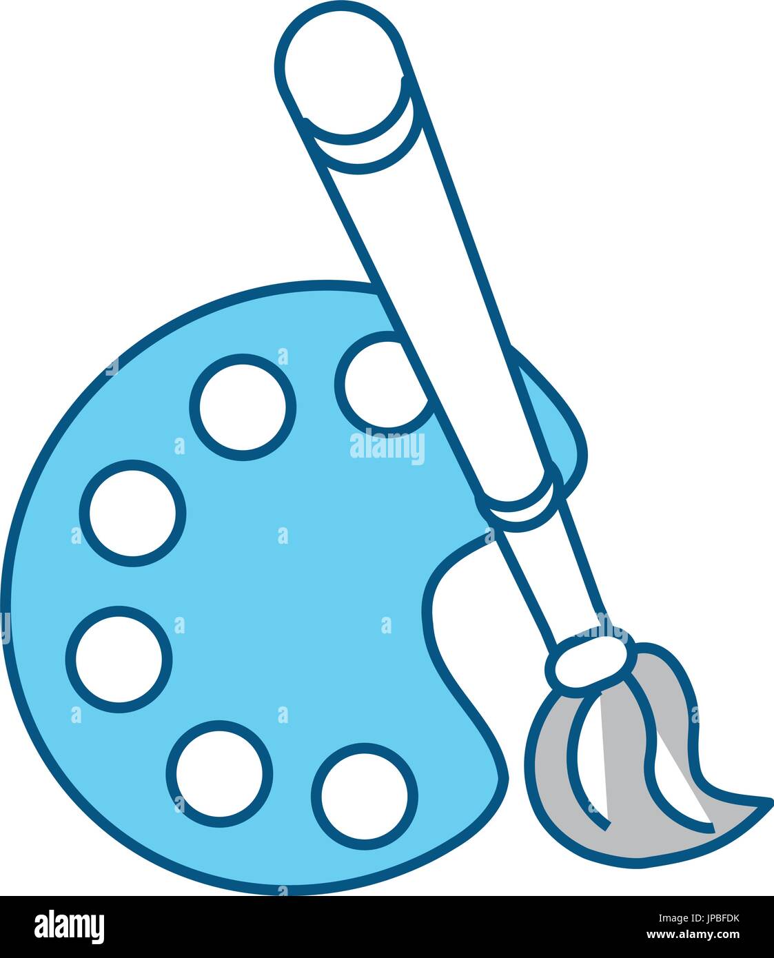 Paint brush art Stock Vector Image & Art - Alamy