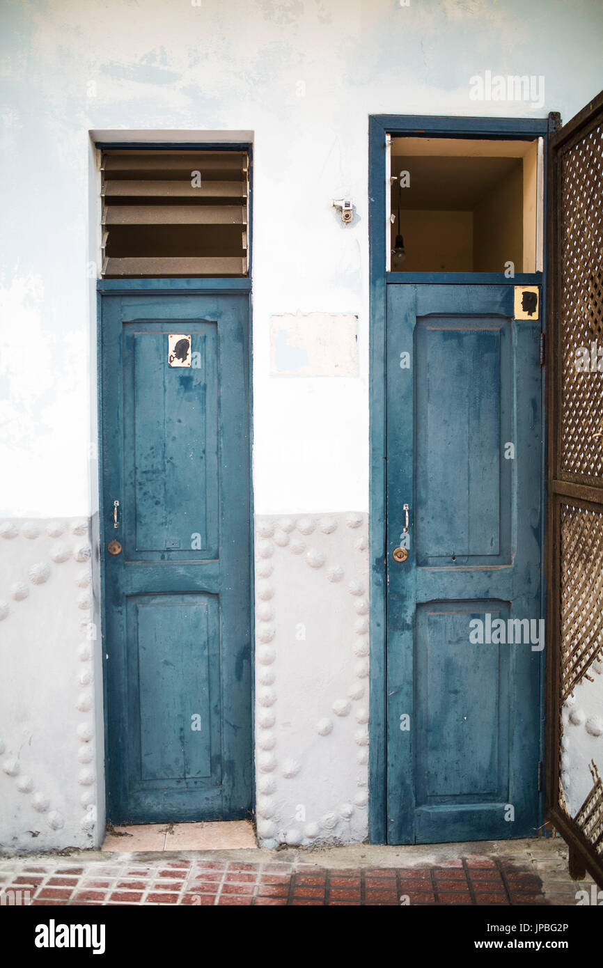 Toilet doors for women and men Stock Photo