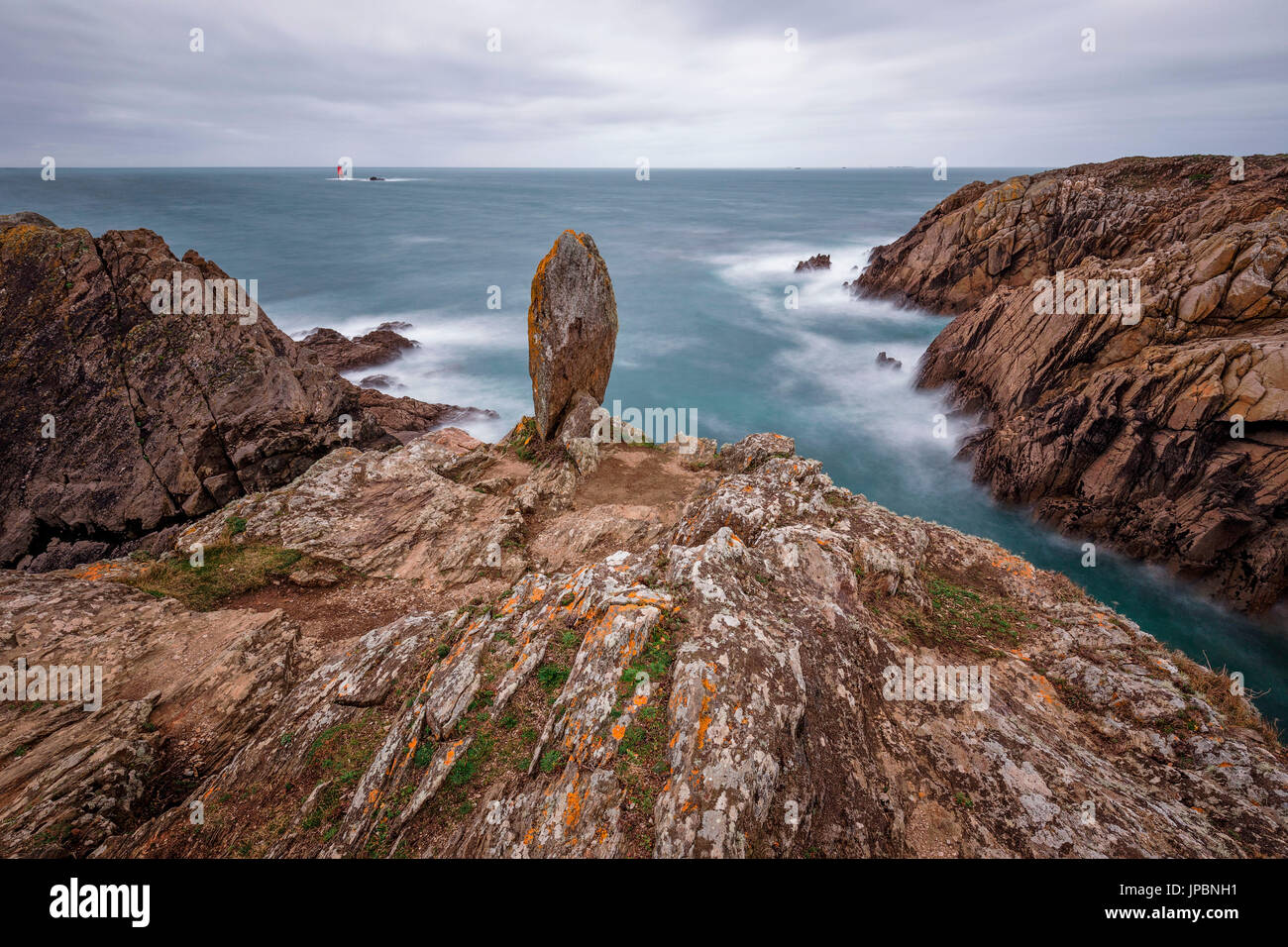 Saint Mathieu Point, Plougonvelin, Finistère departement,  Brittany - Bretagne, France, Europe Stock Photo