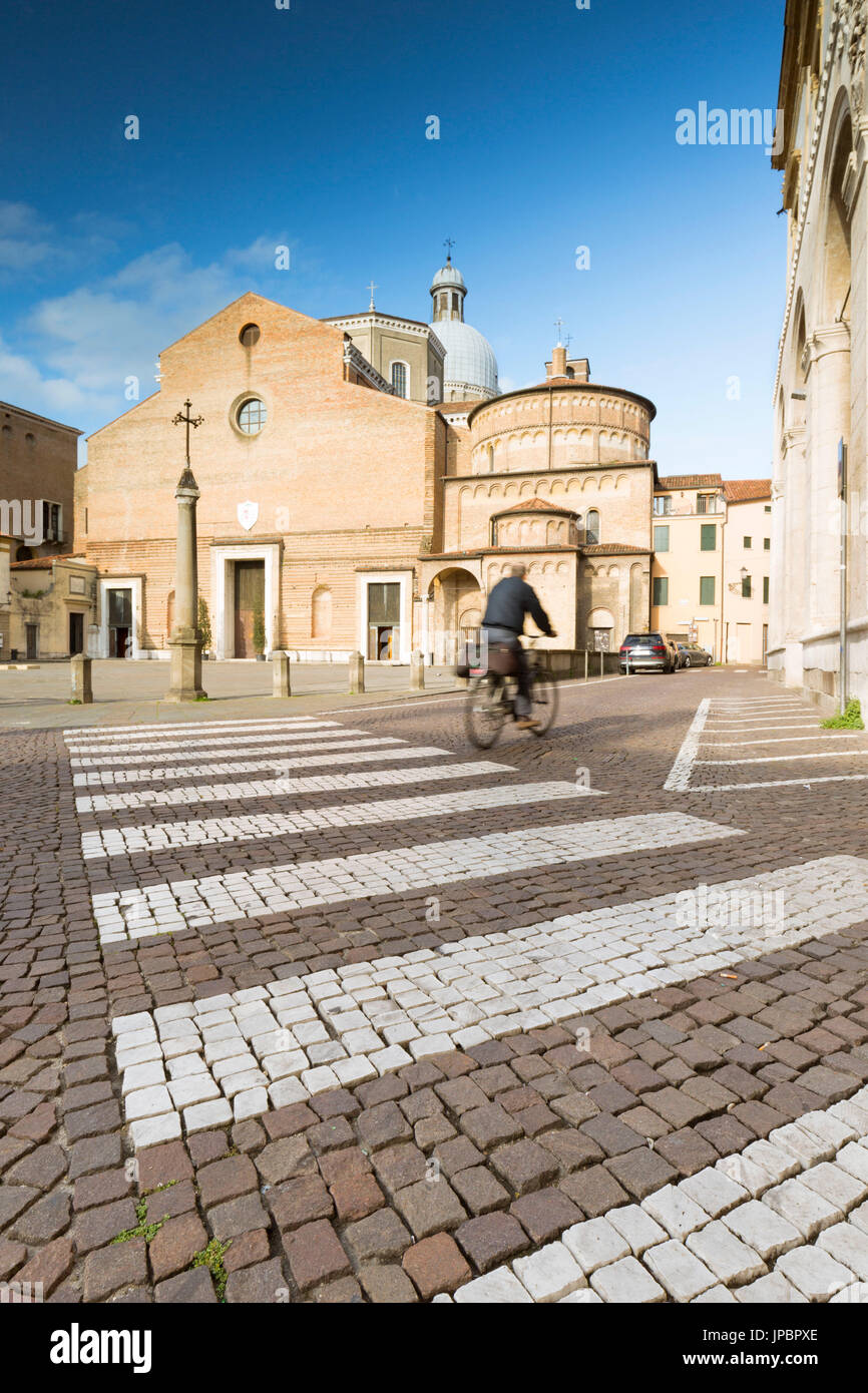 a view of Padua Cathedral, a roman catholic cathedral in Padua. Padua province, Veneto, Italy, Europe, Stock Photo