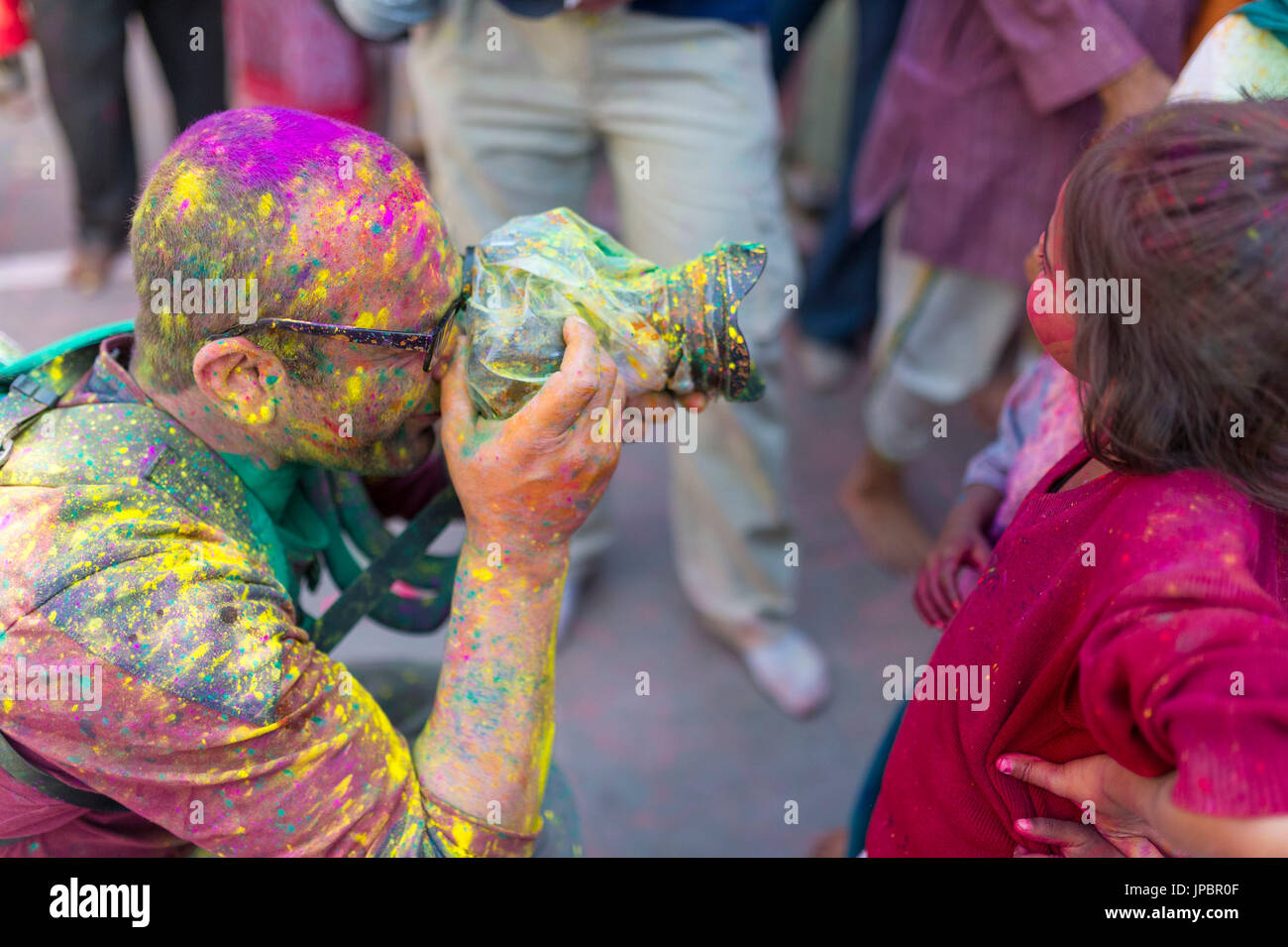 holi festival mathura