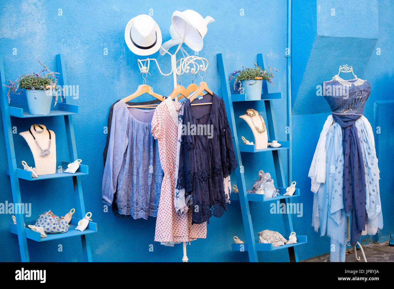 A shop in Burano island. Venice, Italy Stock Photo Alamy