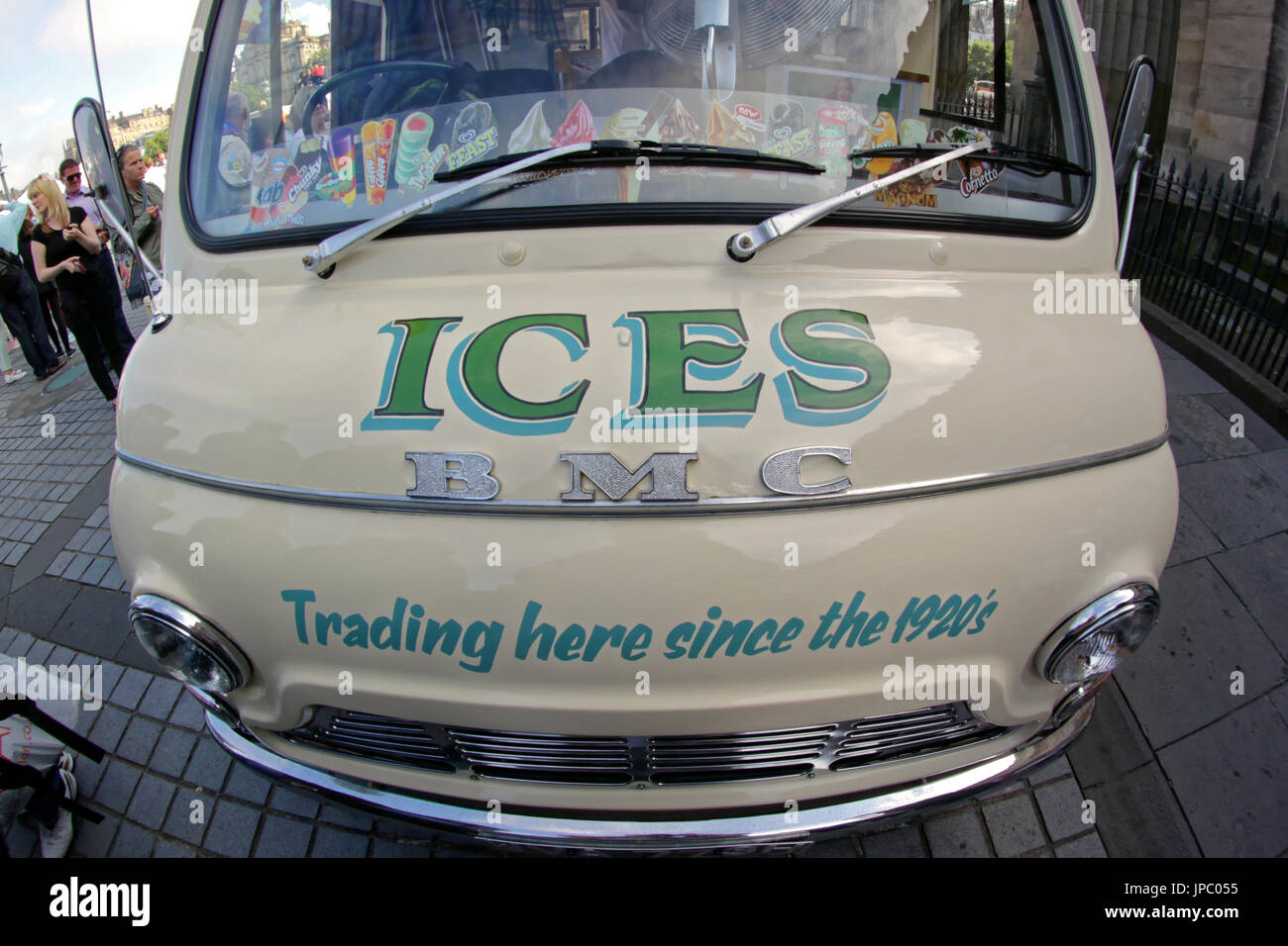 Edinburgh festival fringe iconic ice cream van national museum scotland