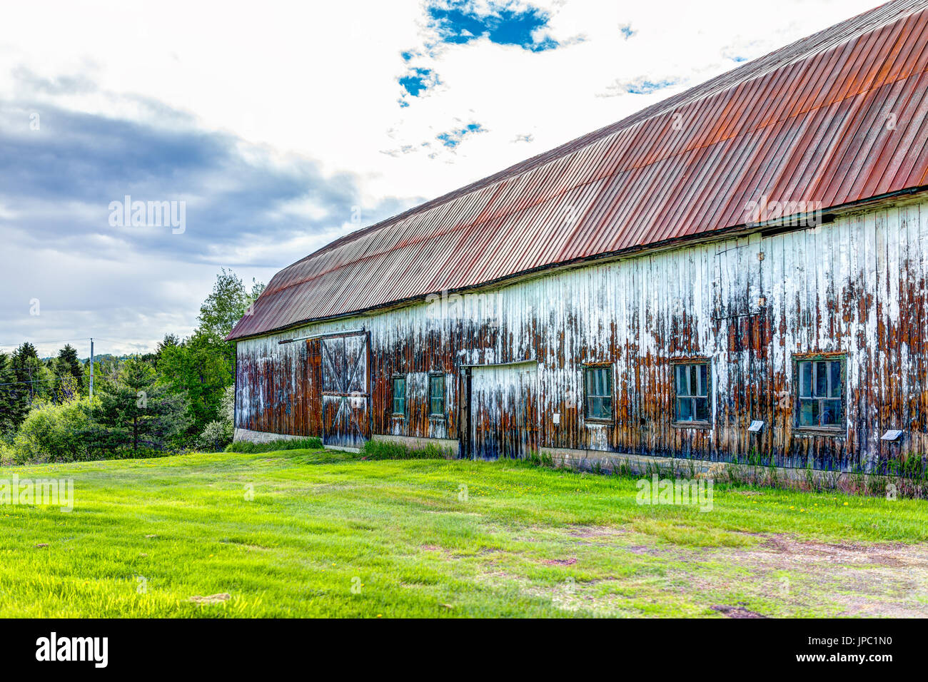 Old Painted Shed Stock Photos &amp; Old Painted Shed Stock ...