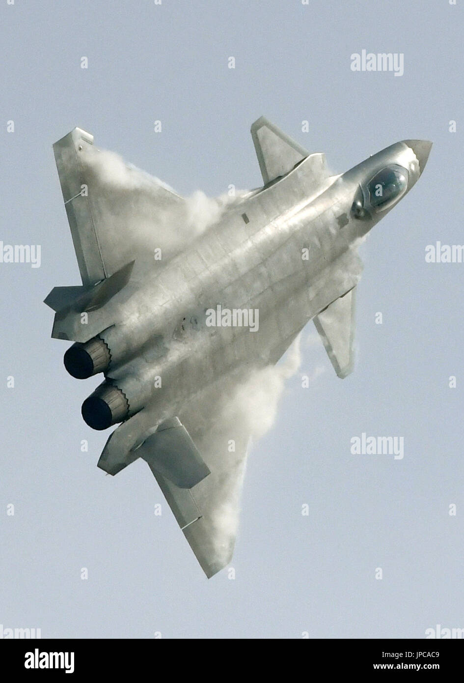 A Chinese Next Generation Stealth Fighter Makes A Demonstration Flight
