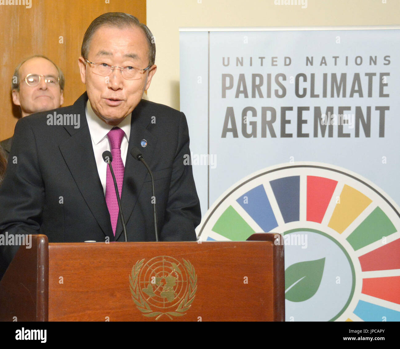 At a press conference at the U.N. headquarters in New York on Nov. 4 ...