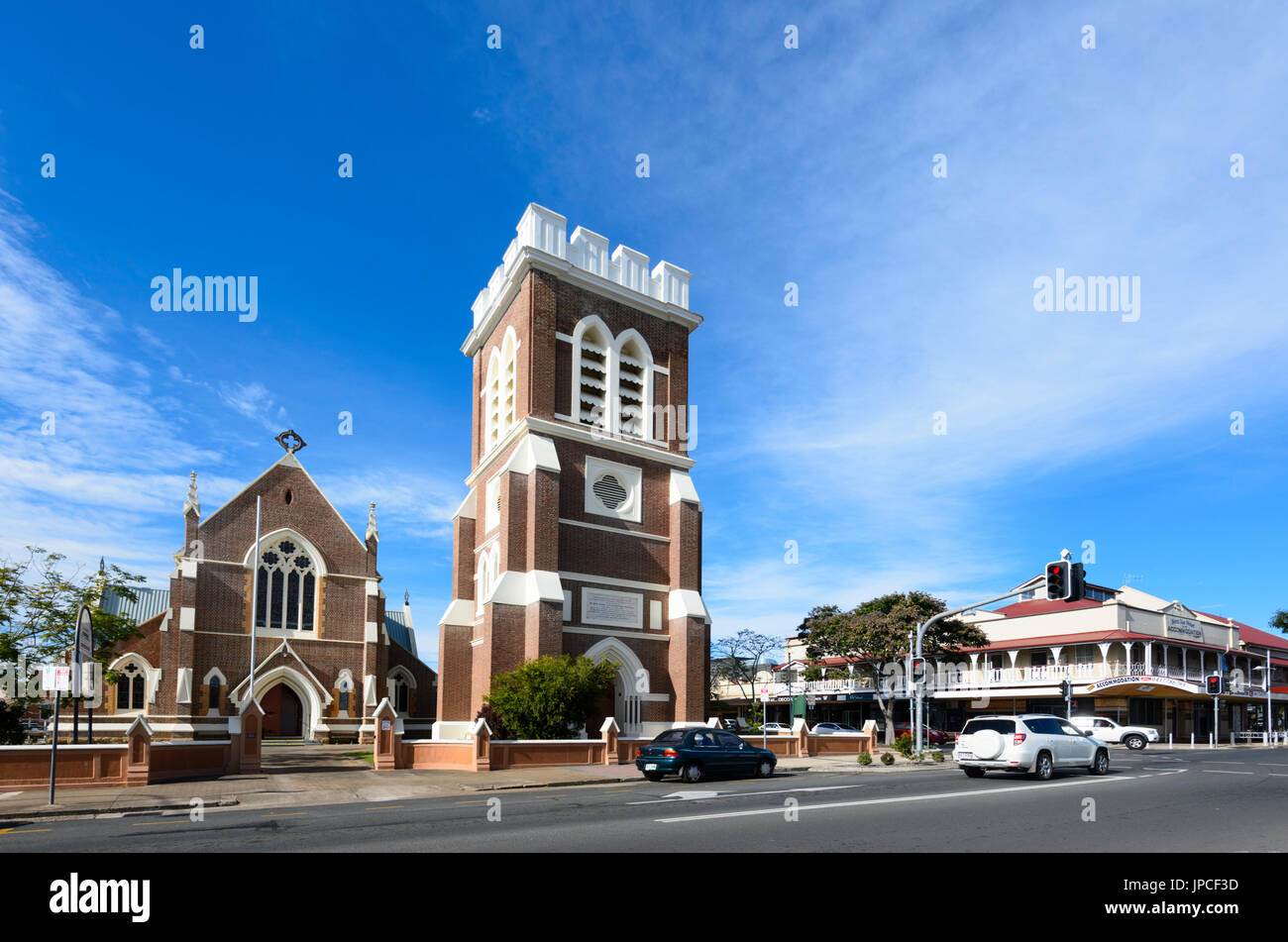 St Paul's Anglican Church, Lennox Street, Maryborough, Queensland, QLD, Australia Stock Photo