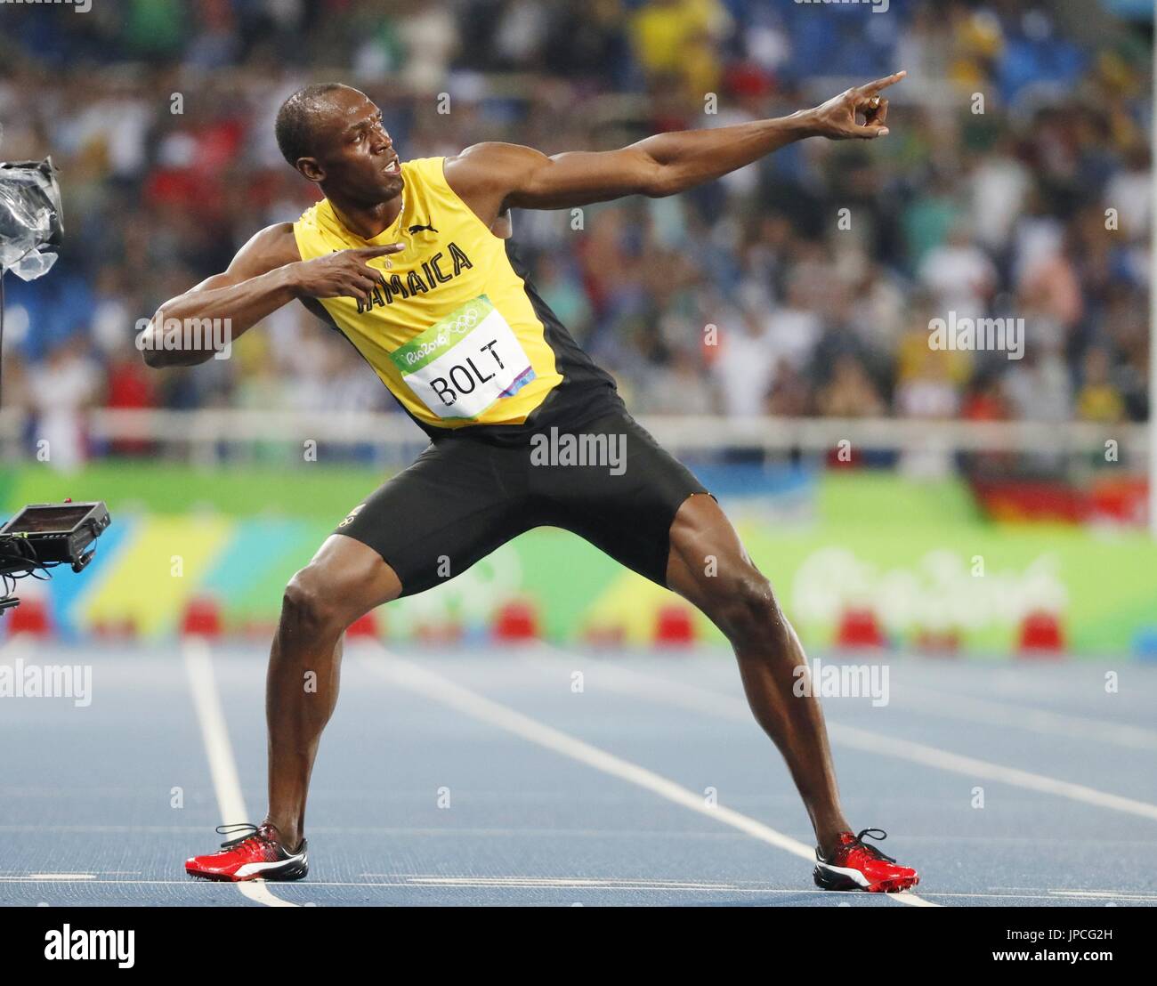 Usain Bolt Trademarks His characteristic Winning Pose