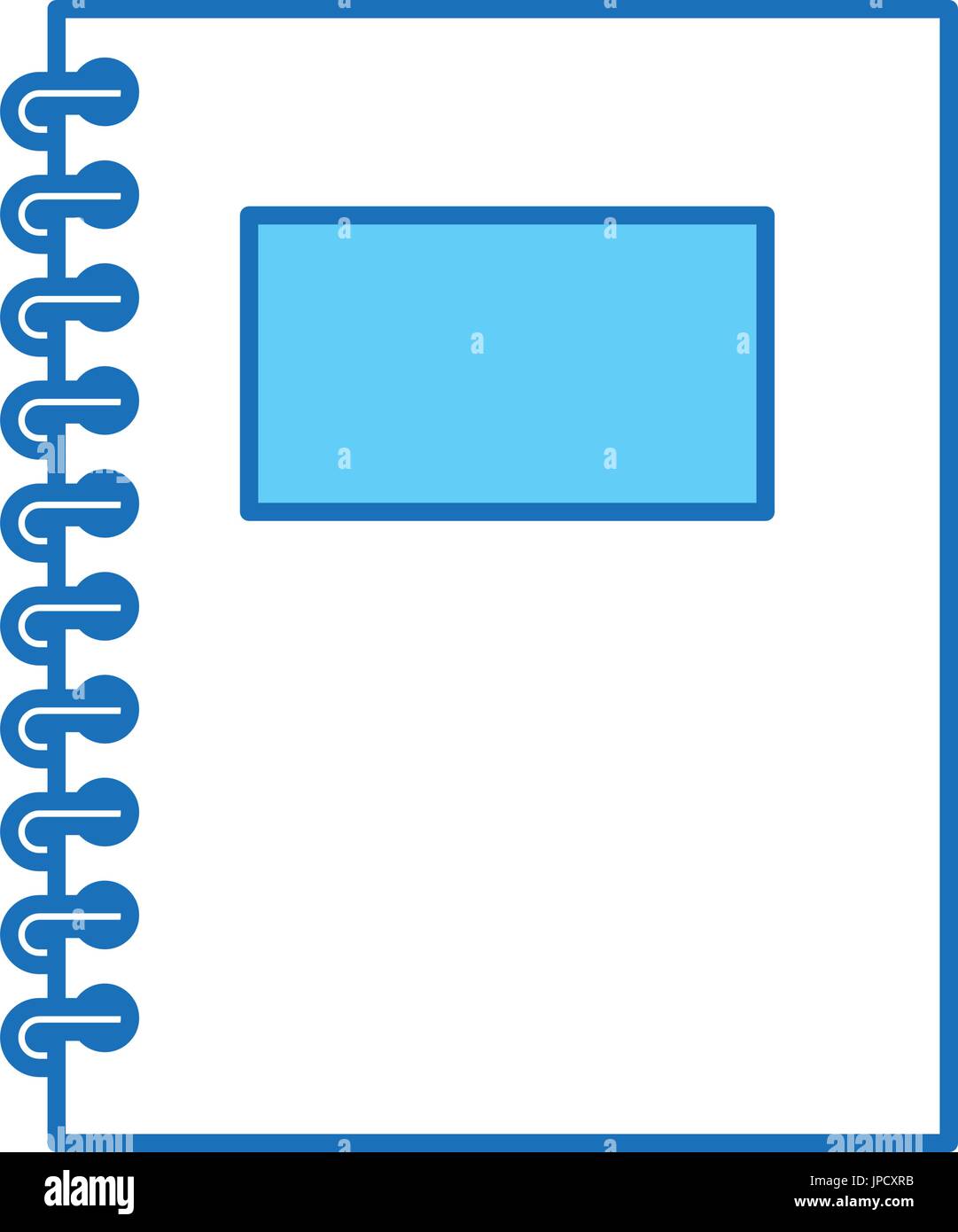 notebook school isolated icon Stock Vector Image & Art - Alamy