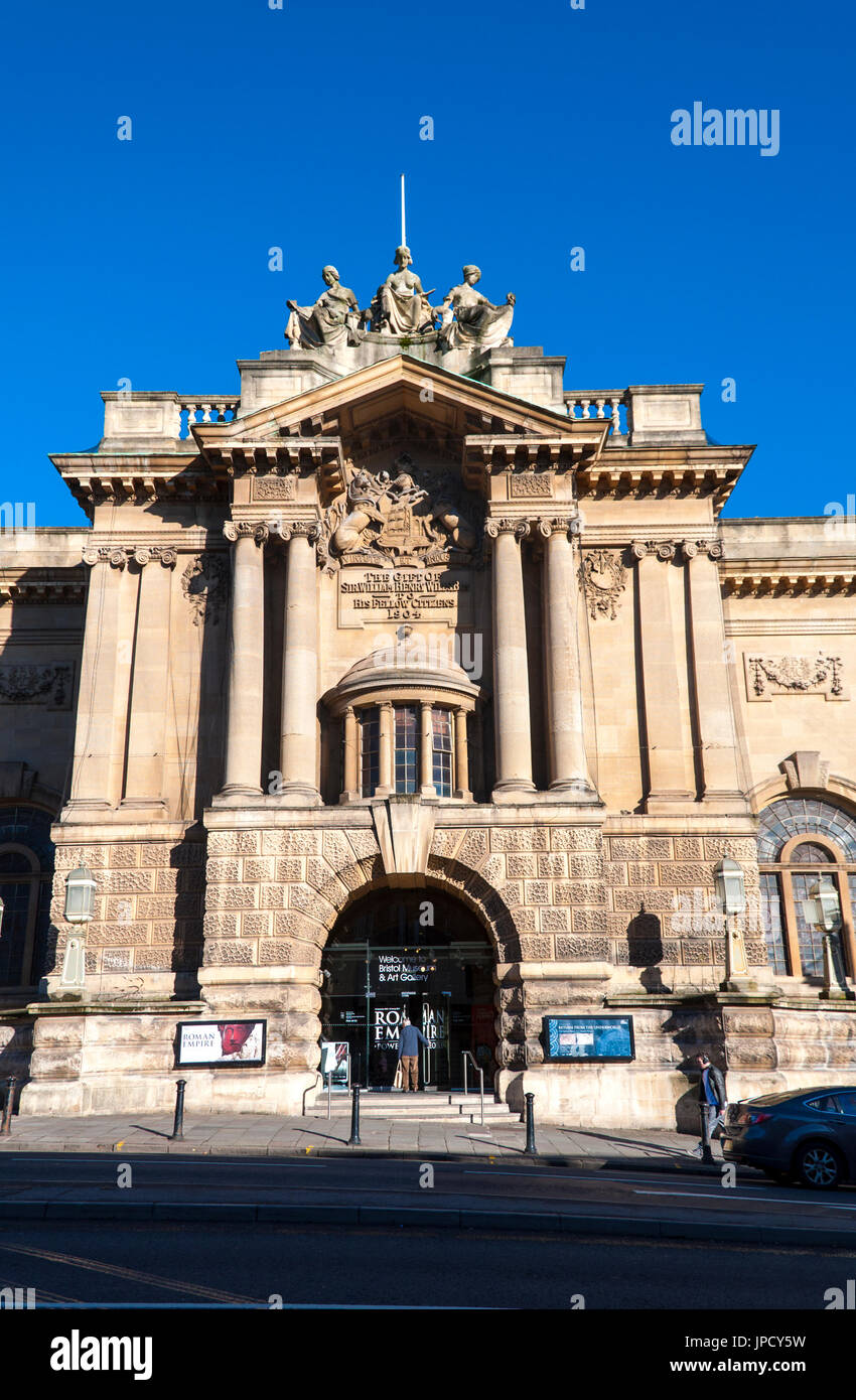 Bristol Museum and Art Gallery, Queens Road, Bristol, England, UK Stock Photo