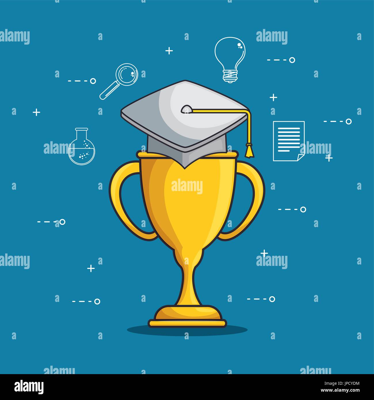 online education and e-learning concept vector illustration graphic ...