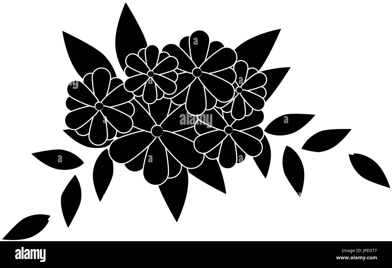 beautiful flower icon over white background vector illustration Stock ...