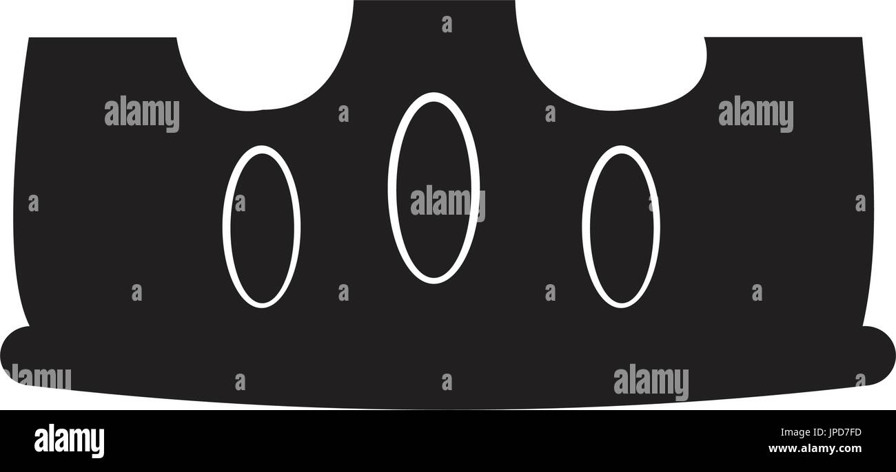 Isolated crown silhouette Stock Vector Image & Art - Alamy