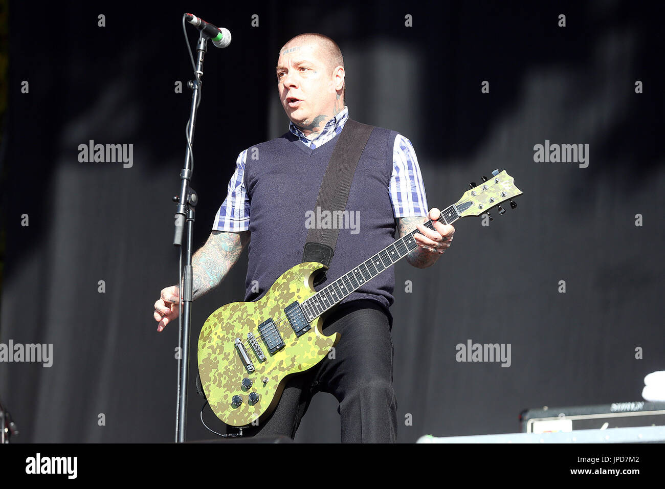 Rancid PERFORM at BST Featuring: Rancid, Lars Frederiksen Where: London ...