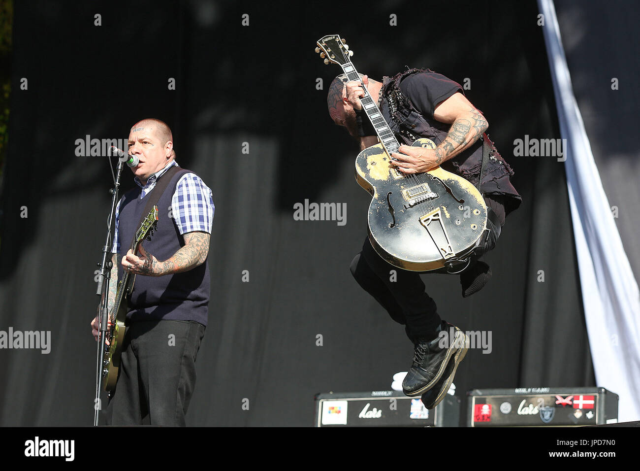 Rancid PERFORM at BST Featuring: Rancid, Tim Armstrong, Lars