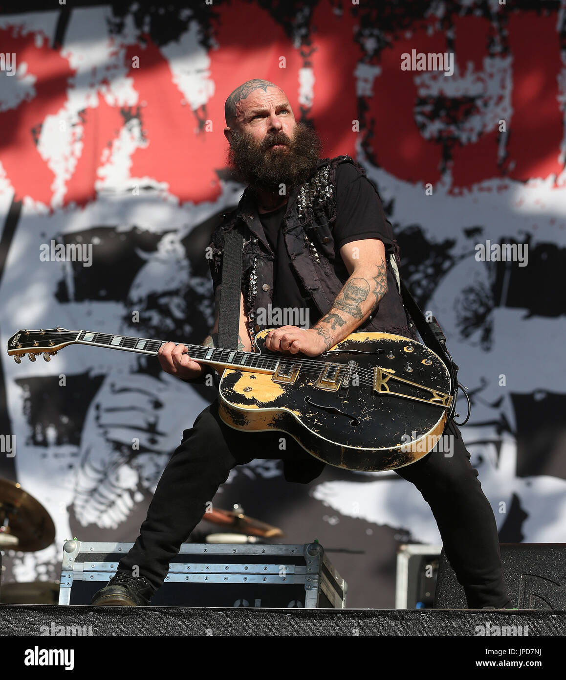 Rancid PERFORM at BST Featuring: Rancid, Tim Armstrong Where: London,  United Kingdom When: 01 Jul 2017 Credit: WENN.com Stock Photo - Alamy