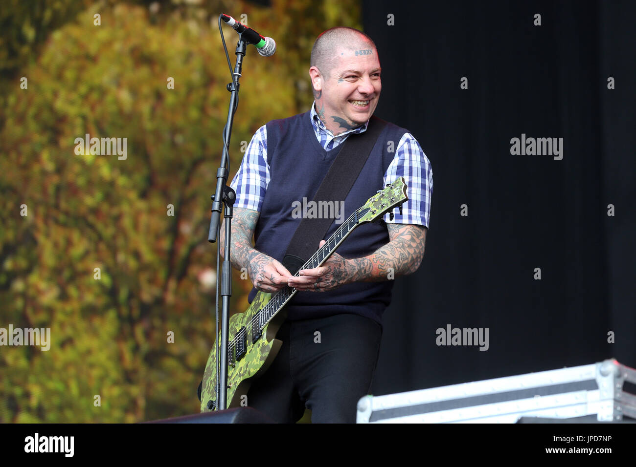 Rancid PERFORM at BST Featuring: Rancid, Lars Frederiksen Where: London ...