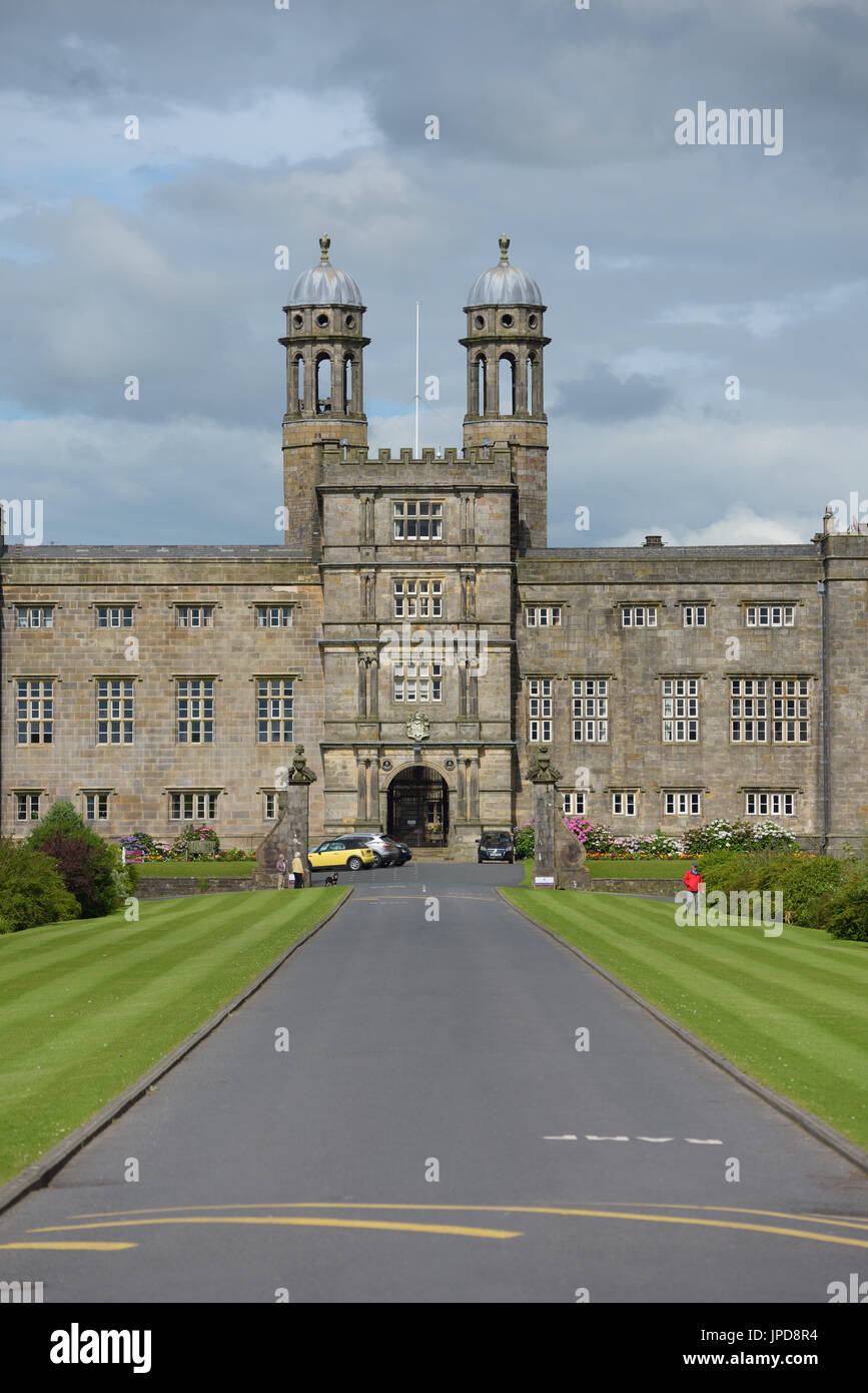 Stoneyhurst College , near Clitheroe in the Ribble Valley Stock Photo