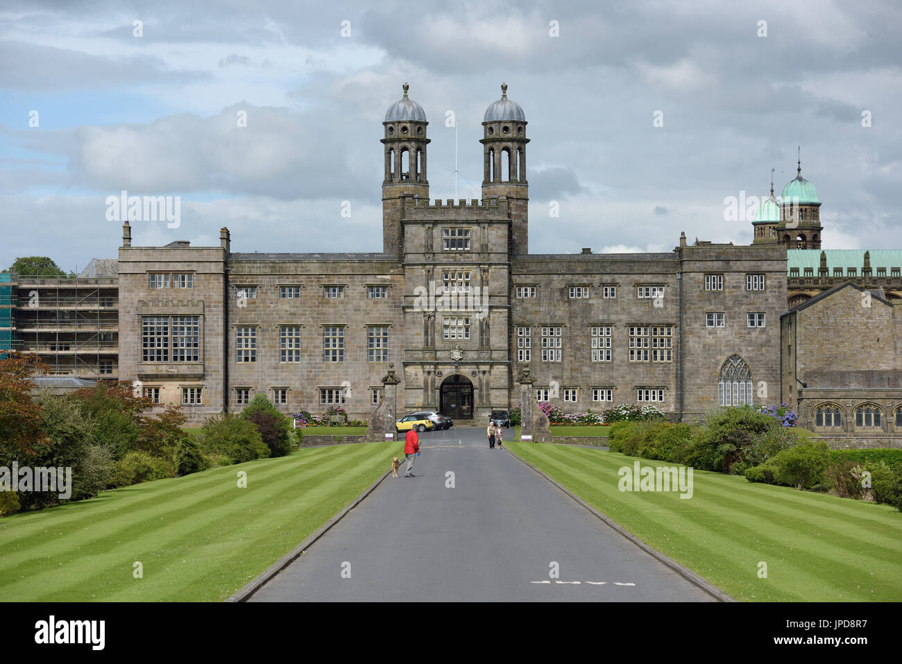 Stoneyhurst College , near Clitheroe in the Ribble Valley Stock Photo