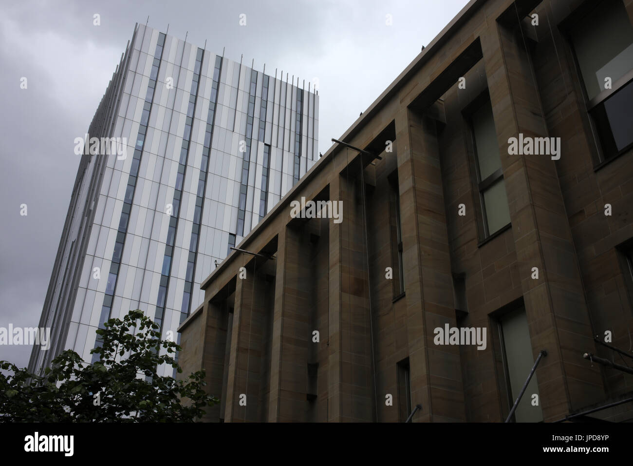 Sauchiehall street Premier Inn and Buchannan Galleries Glasgow