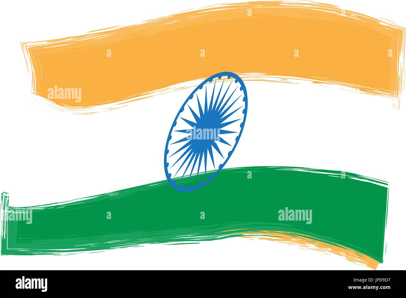 Flag of India Stock Vector Image & Art - Alamy