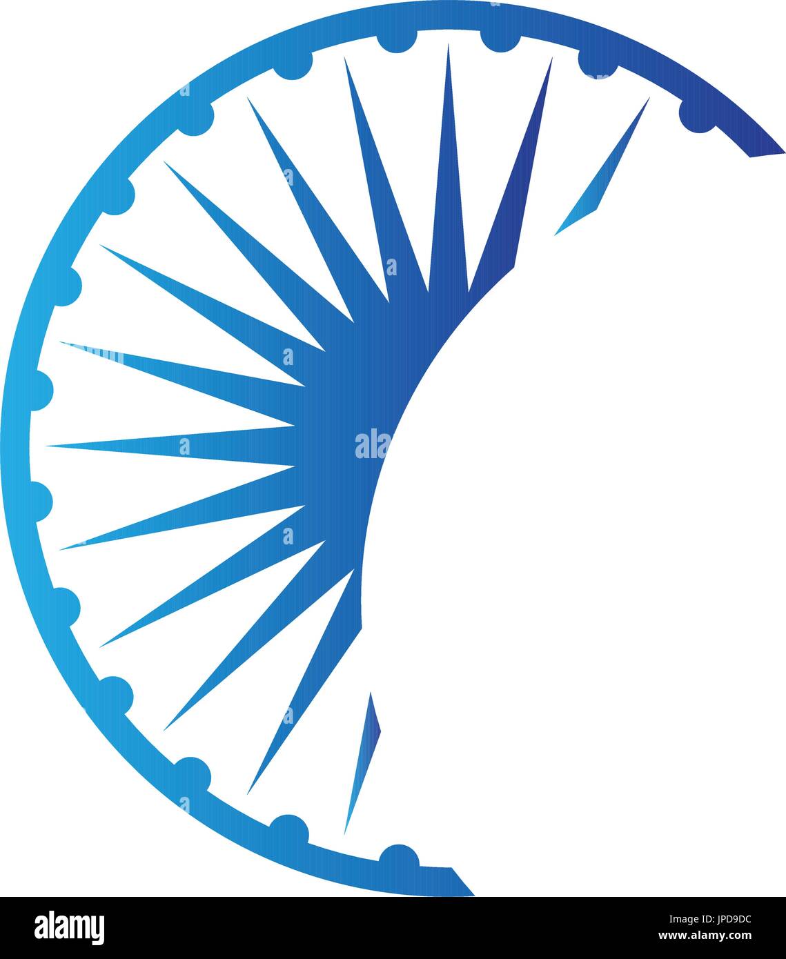 Emblem of the flag of India Stock Vector Image & Art - Alamy