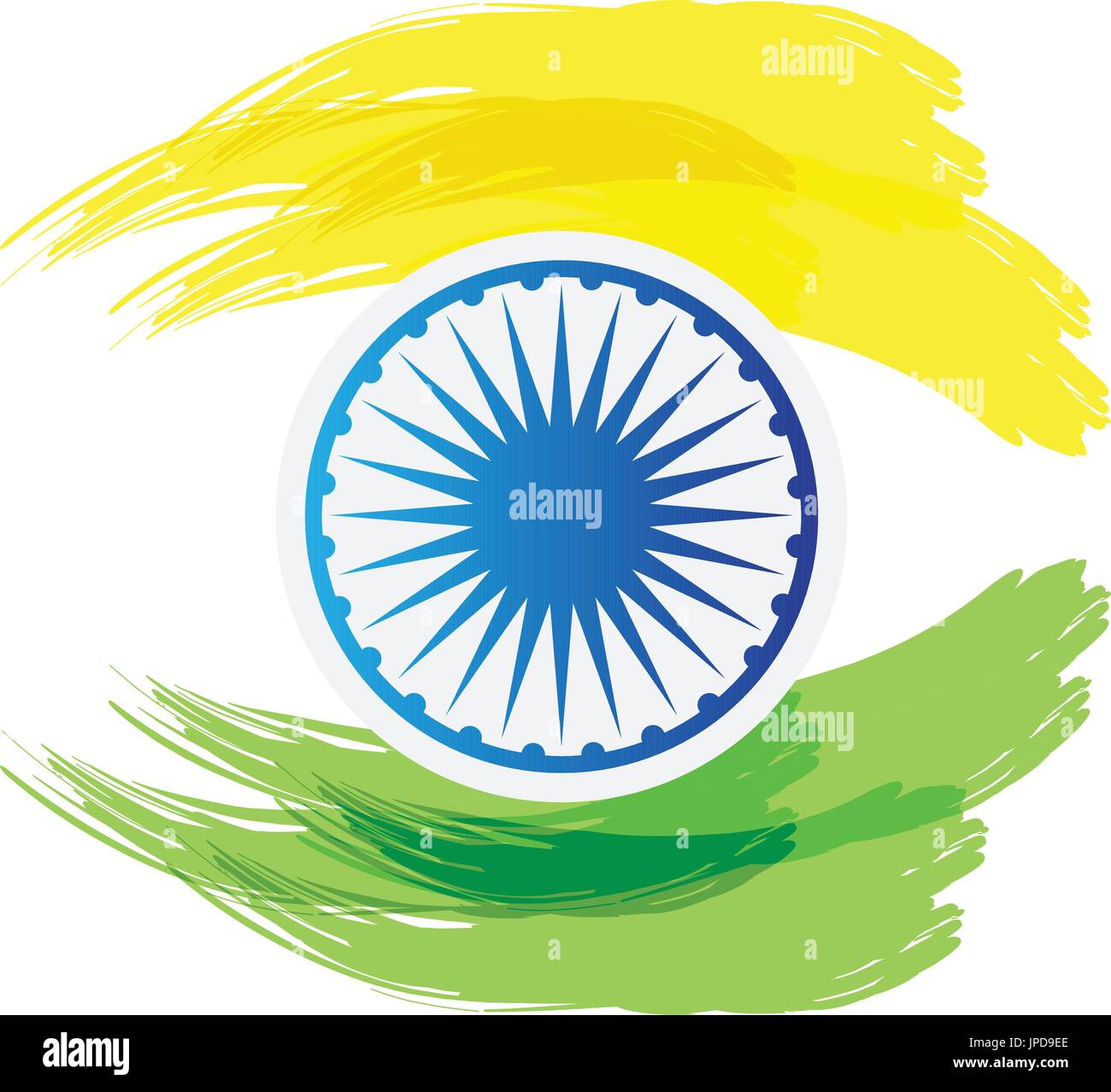 Flag of India Stock Vector Image & Art - Alamy