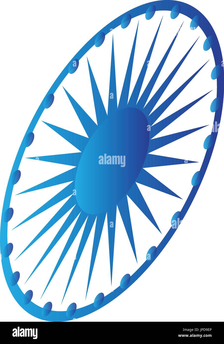 Emblem of the flag of India Stock Vector Image & Art - Alamy